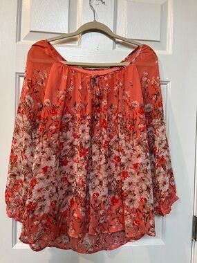 Roz & Ali Xl Blouse Tassel